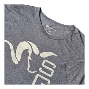 Stone Glacier Mens 2XL Logo Tee Gray Performance Hunting Shirt Lightweight